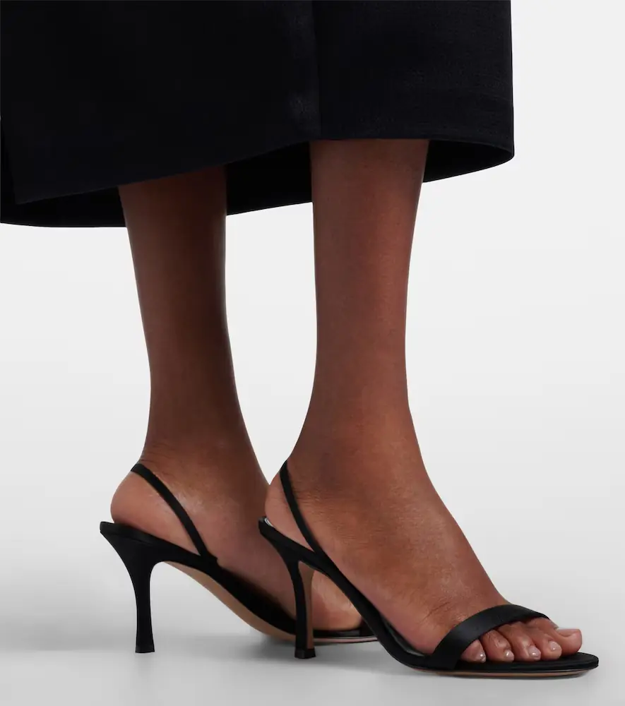 The Row Ella satin slingback sandals | Thumbnail 6 The Row Ella satin slingback sandals | Thumbnail 6
