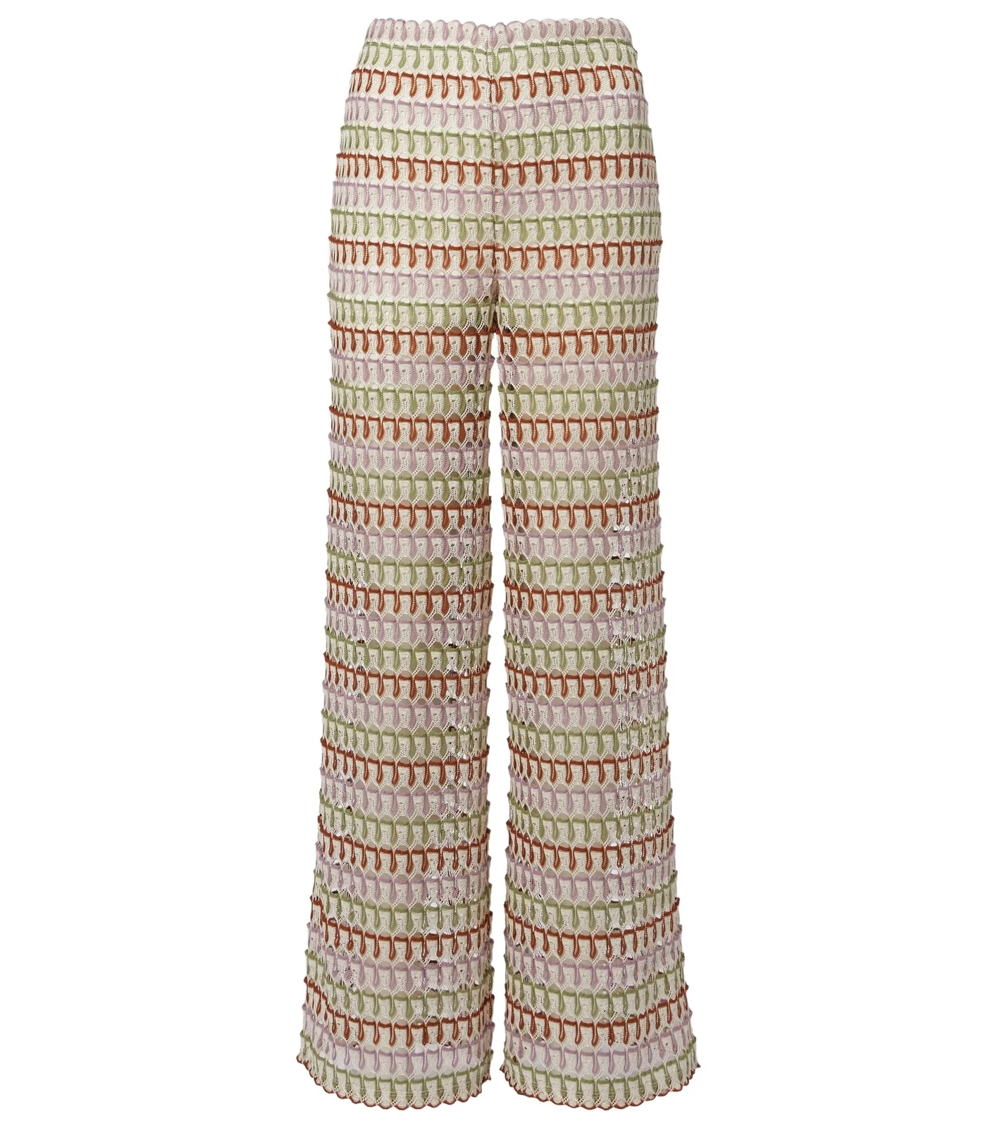 Fatima crochet wide-leg pants Fatima crochet wide-leg pants