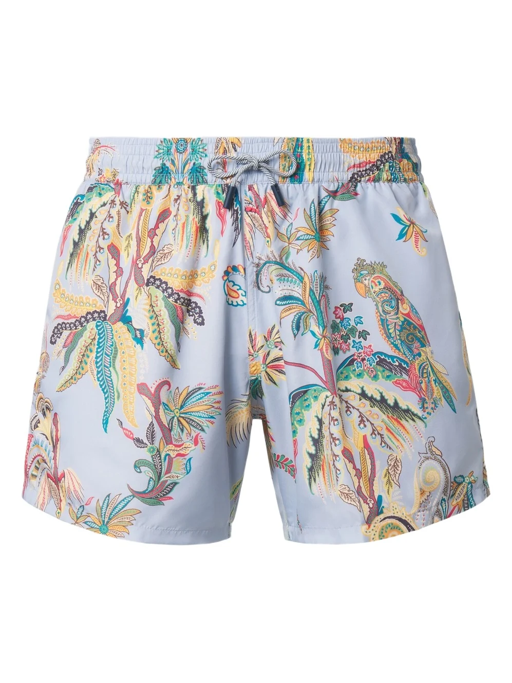 Printed swim trunks