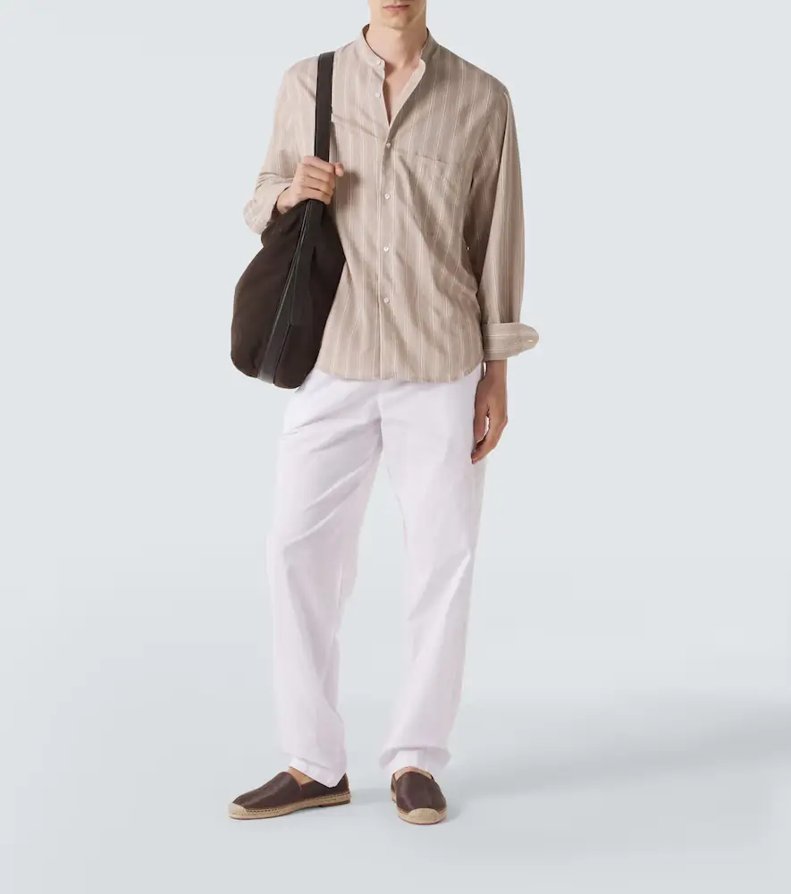 FEDELI Cotton-blend straight pants | Thumbnail 3