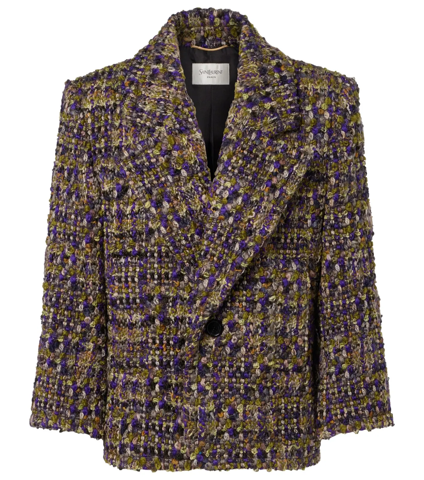 Wool-blend tweed jacket Wool-blend tweed jacket