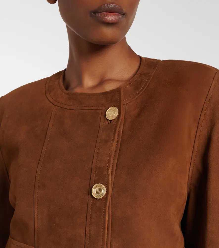 Saint Laurent Suede jacket | Thumbnail 2