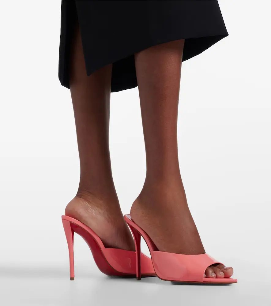 Christian Louboutin Miss Z patent leather mules | Thumbnail 6