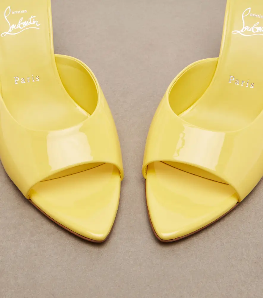 Christian Louboutin Miss Z patent leather mules | Thumbnail 2 Christian Louboutin Miss Z patent leather mules | Thumbnail 2