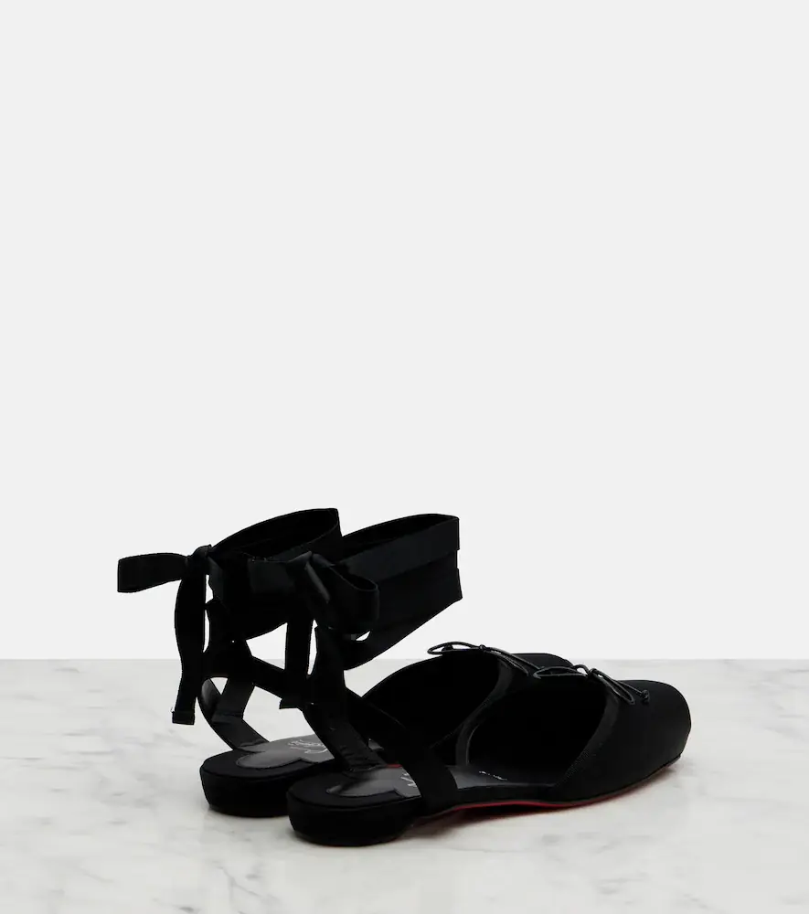 Christian Louboutin Cassia satin flats | Thumbnail 4