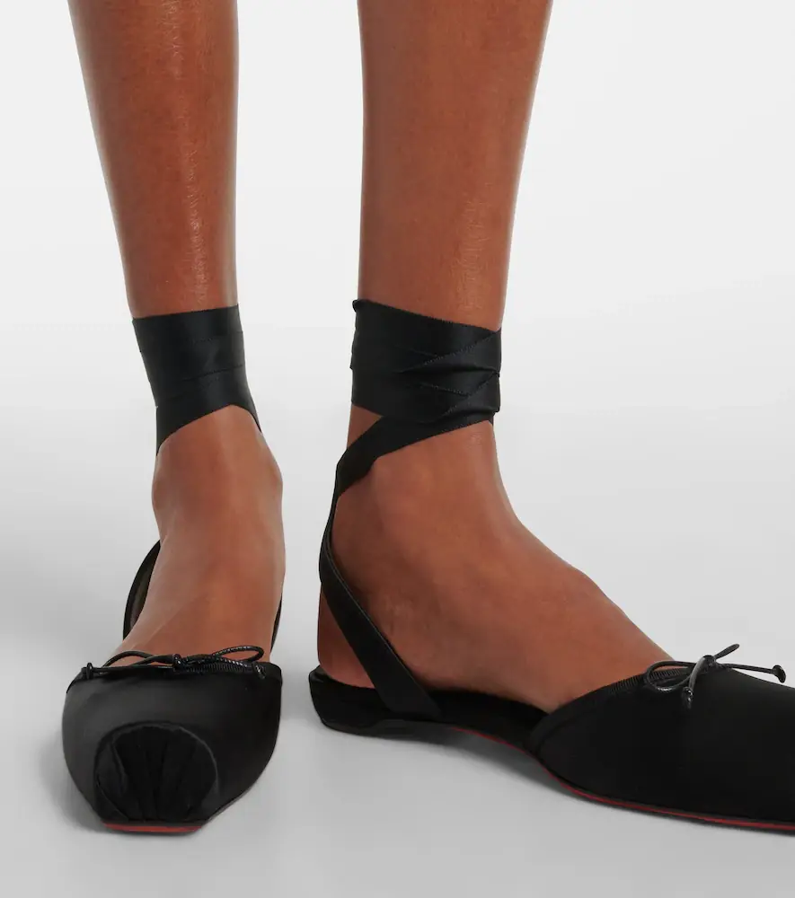 Christian Louboutin Cassia satin flats | Thumbnail 5