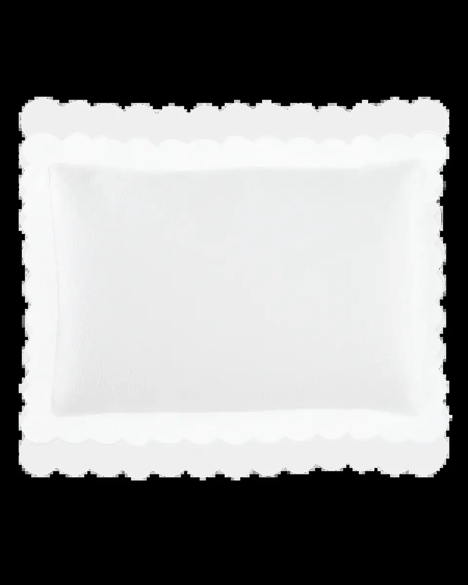 Sferra Alice King Floral Matelasse Sham | Thumbnail 2 Sferra Alice King Floral Matelasse Sham | Thumbnail 2