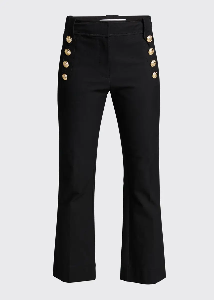 DEREK LAM 10 CROSBY Robertson Cropped Flare | Thumbnail 13