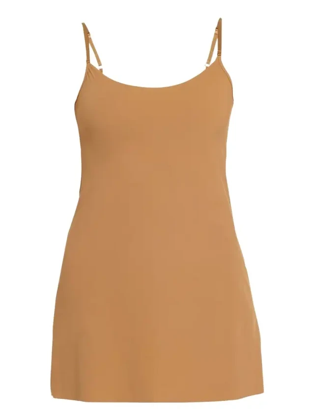 Scoop-Neck Mini Camisole Slip Scoop-Neck Mini Camisole Slip