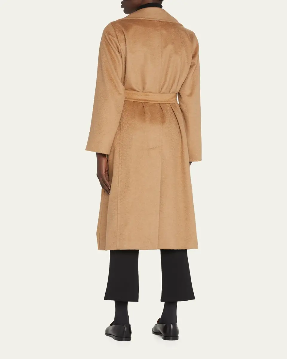 Max Mara Manuela Belted Camel Hair Coat | Thumbnail 3 Max Mara Manuela Belted Camel Hair Coat | Thumbnail 3