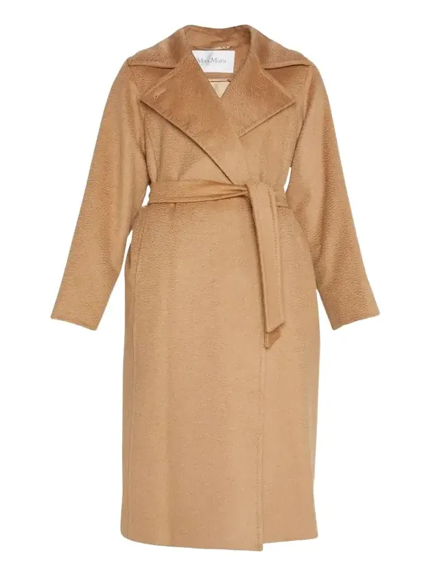 Manuela Belted Camel Hair Coat Manuela Belted Camel Hair Coat
