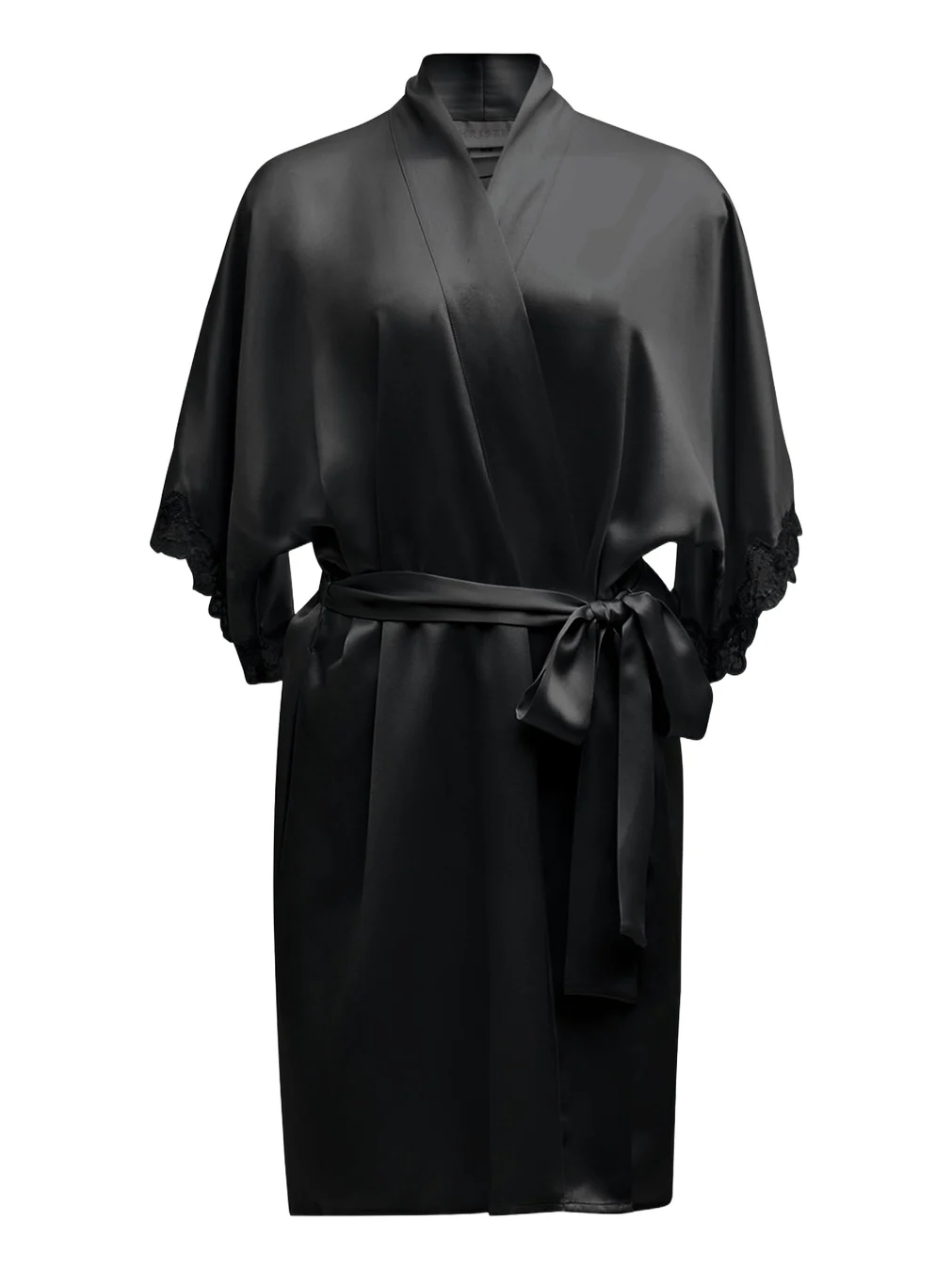 Bijoux Short Silk Robe