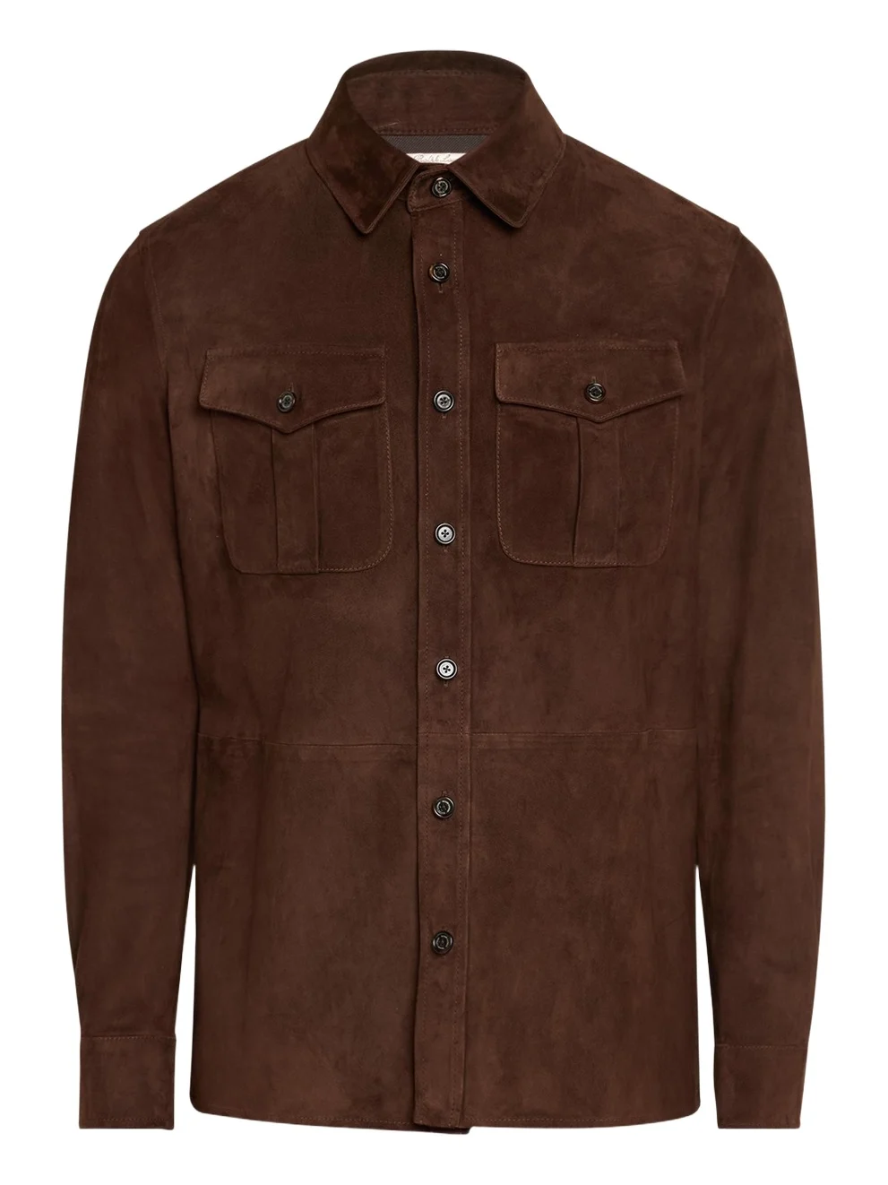 Ralph Lauren Purple Label Men's Suede Overshirt