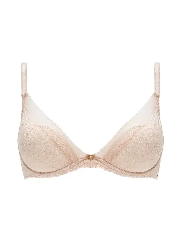 Festivite Lace Plunge Bra, Bright Pink Festivite Lace Plunge Bra, Bright Pink