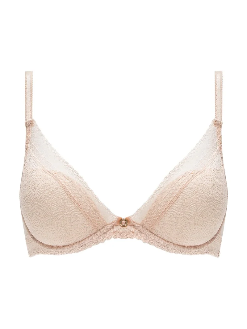 Festivite Lace Plunge Bra, Bright Pink Festivite Lace Plunge Bra, Bright Pink