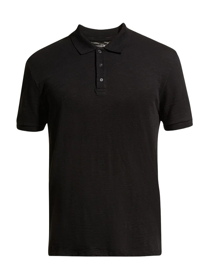 Classic Slub Cotton Polo Shirt Classic Slub Cotton Polo Shirt