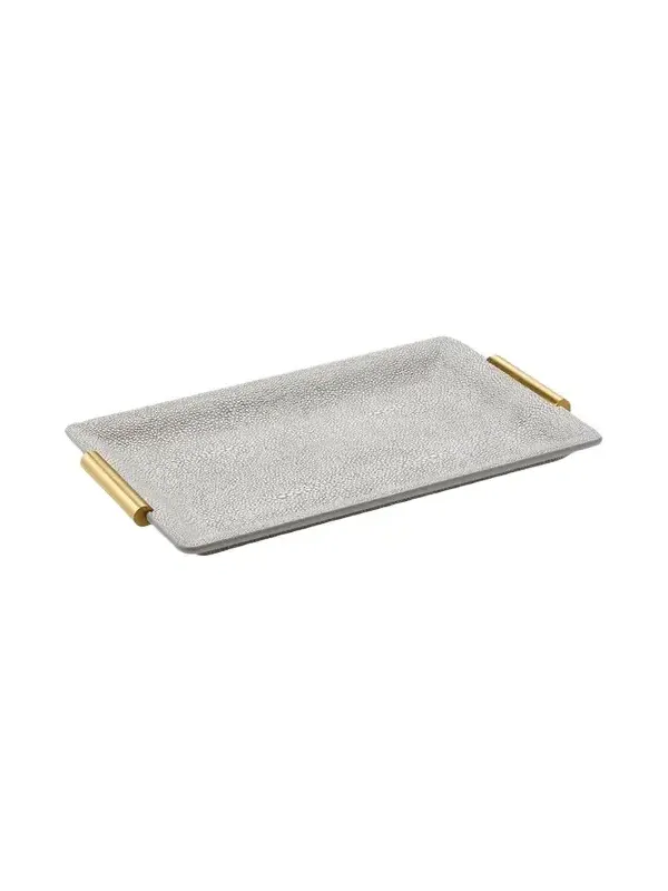 AERIN Faux Shagreen Small Vanity Tray