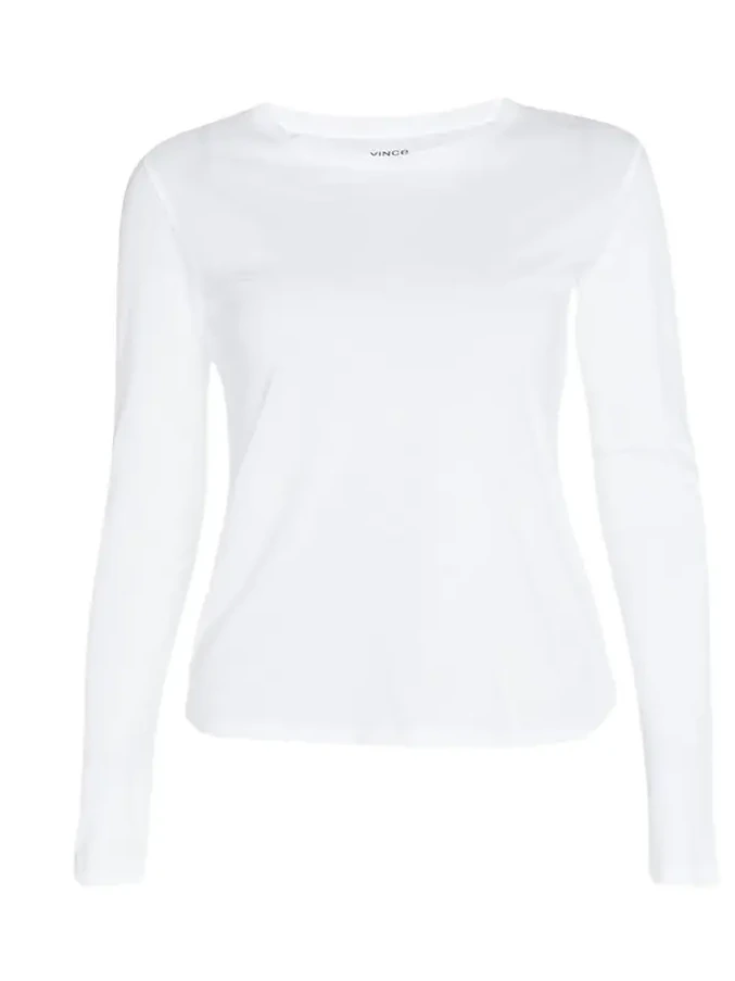 Essential Long-Sleeve Crewneck Tee Essential Long-Sleeve Crewneck Tee