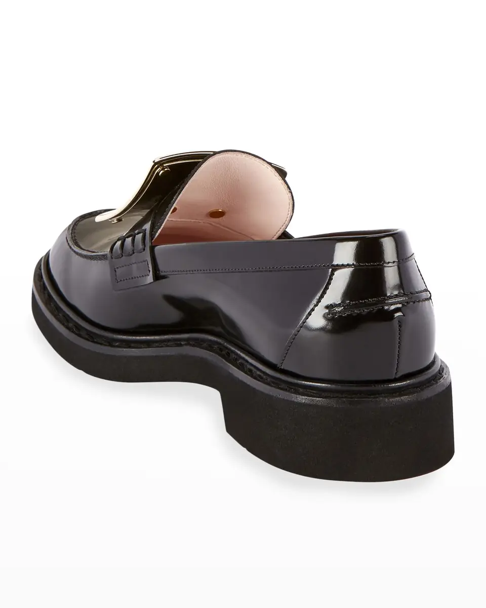 Roger Vivier Viv Rangers Buckle Loafers | Thumbnail 3 Roger Vivier Viv Rangers Buckle Loafers | Thumbnail 3