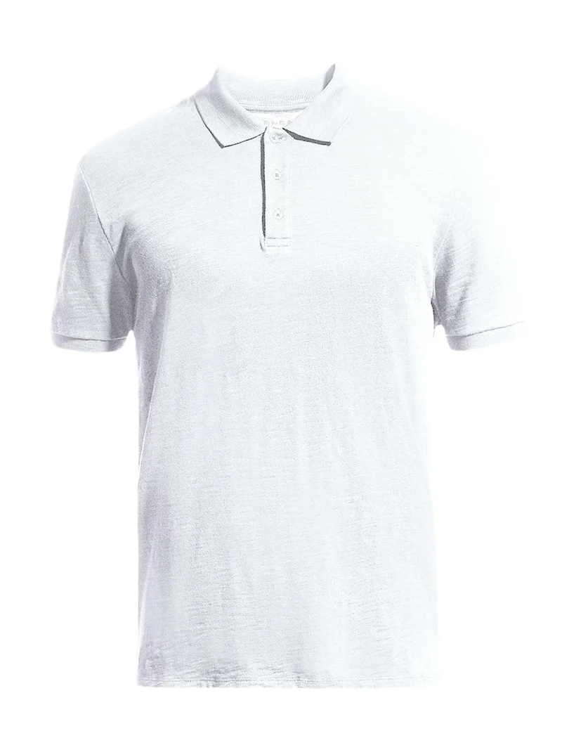 Classic Slub Cotton Polo Shirt