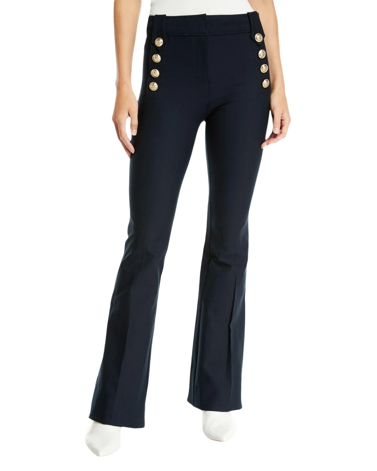 DEREK LAM 10 CROSBY Robertson Cropped Flare