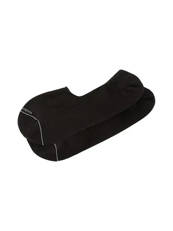 Marcoliani Invisible Touch Solid No-Show Socks