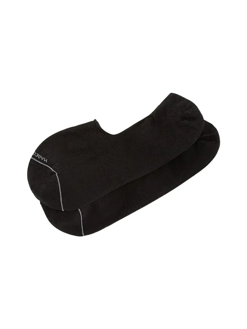 Marcoliani Invisible Touch Solid No-Show Socks