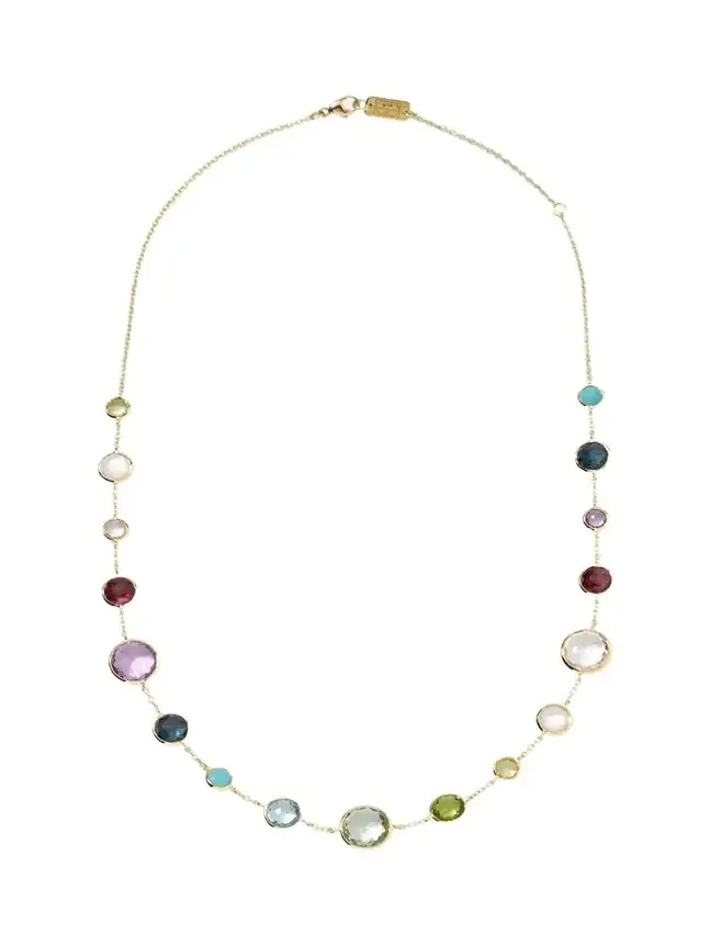 Lollitini Short Necklace in 18K Gold