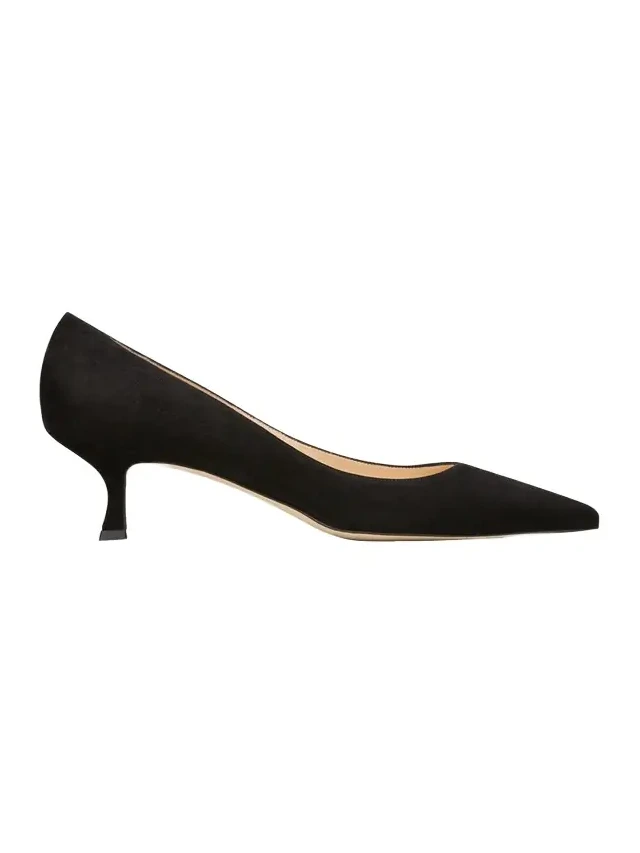 50mm Srila Suede Kitten Heel Pumps 50mm Srila Suede Kitten Heel Pumps