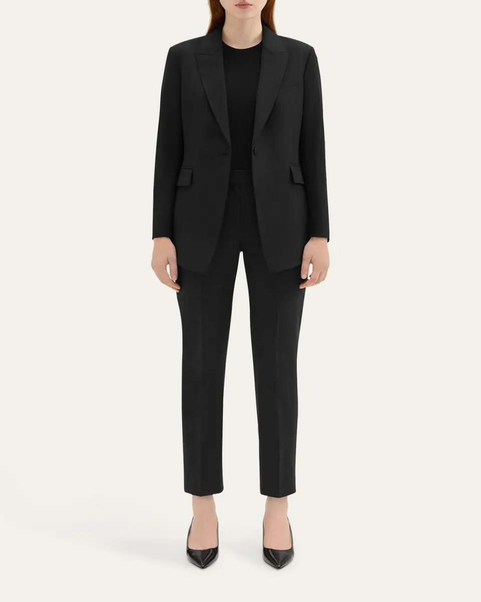 Theory Treeca Wool Pants | Thumbnail 2 Theory Treeca Wool Pants | Thumbnail 2