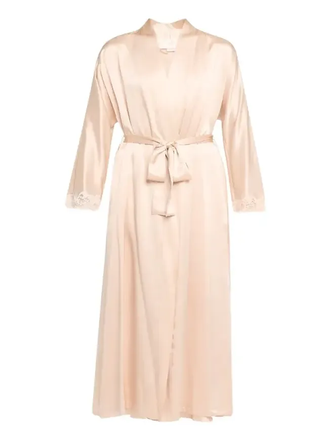Bijoux Long Silk Robe