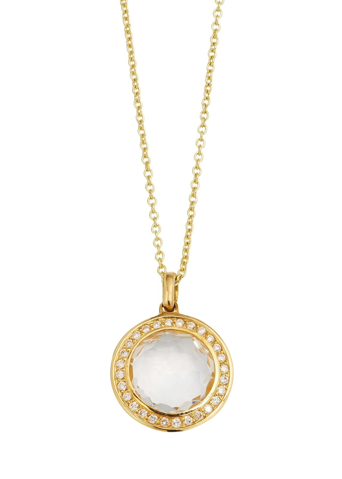 18K Lollipop Mini Pendant Necklace