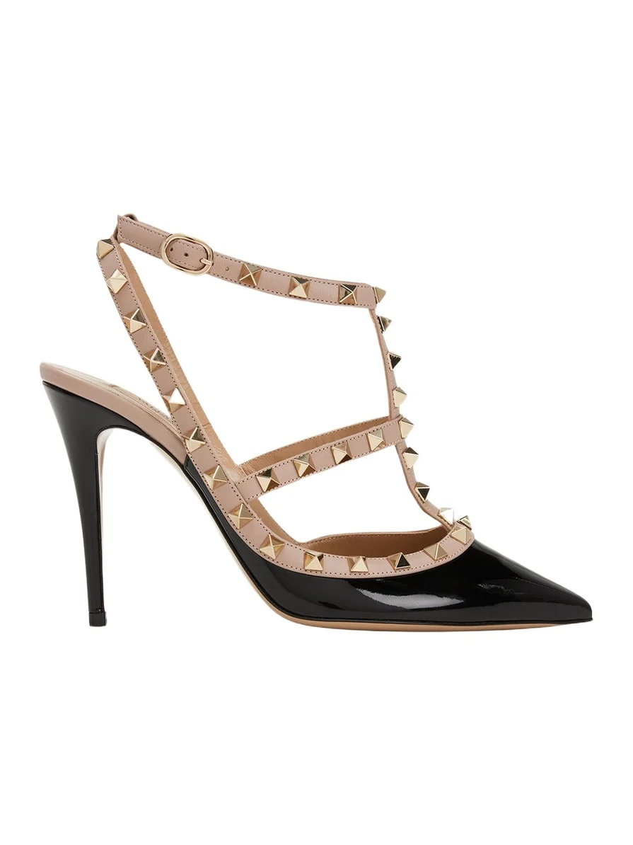 Rockstud 100mm Slingback High-Heel Pumps Rockstud 100mm Slingback High-Heel Pumps