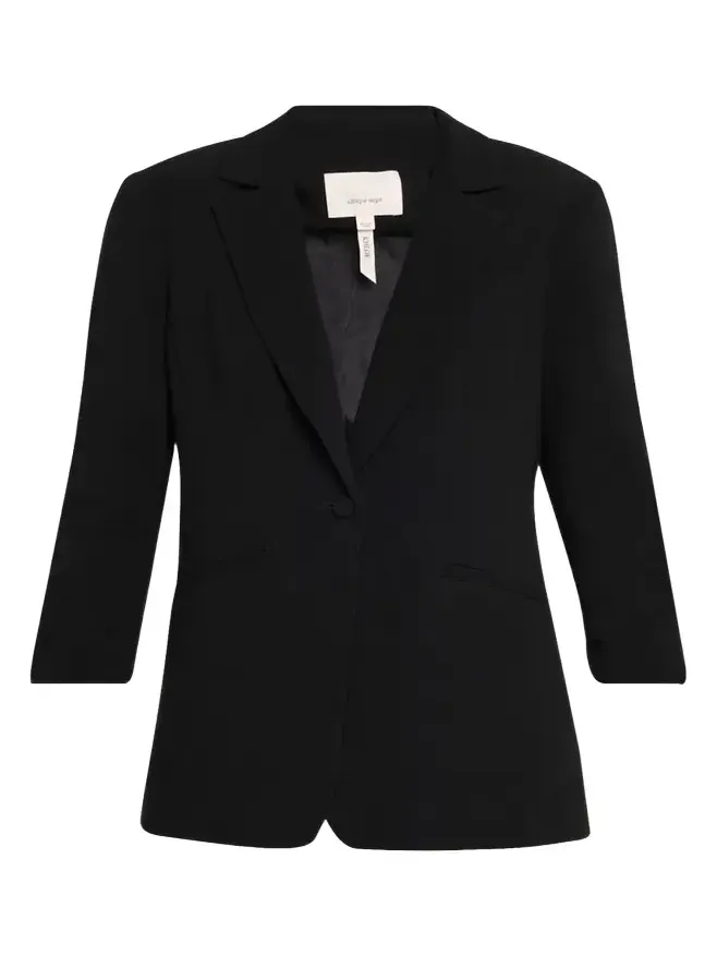 Khloe Crepe 3/4-Sleeve Blazer Khloe Crepe 3/4-Sleeve Blazer