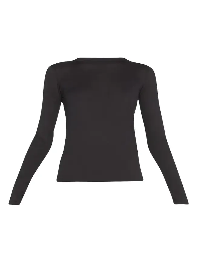 Essential Long-Sleeve Crewneck Tee Essential Long-Sleeve Crewneck Tee