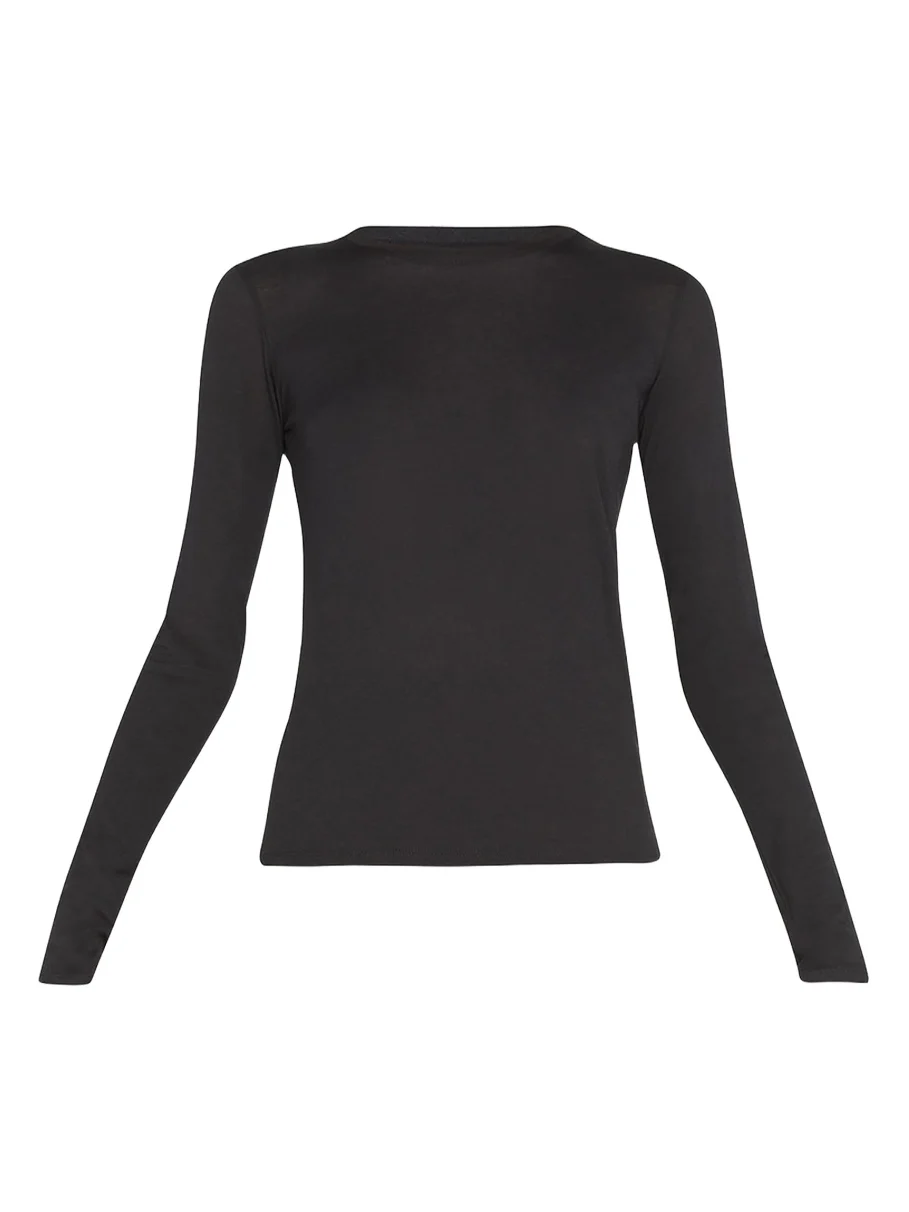 Essential Long-Sleeve Crewneck Tee Essential Long-Sleeve Crewneck Tee