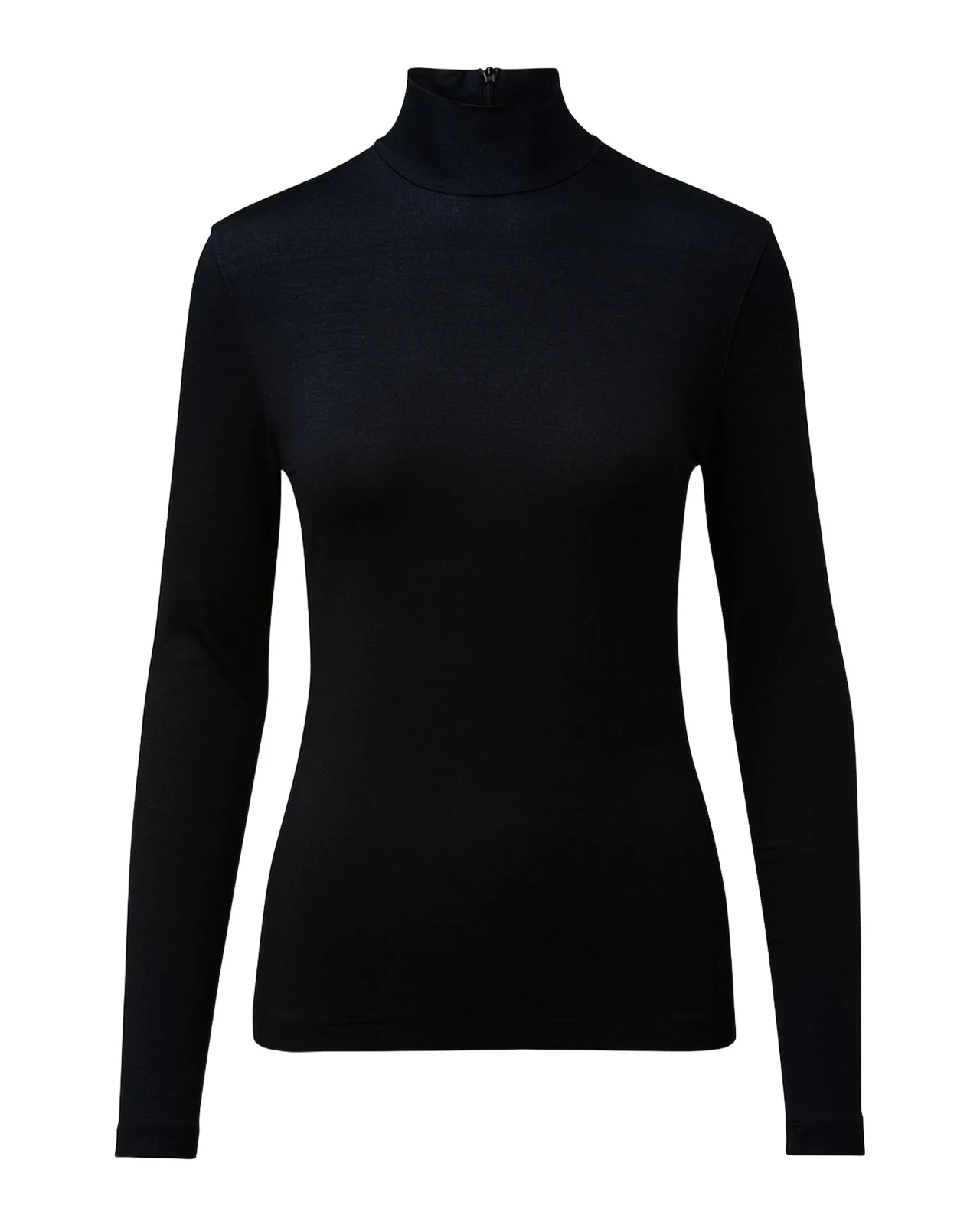 Akris punto Turtleneck Long-Sleeve Modal-Stretch Top