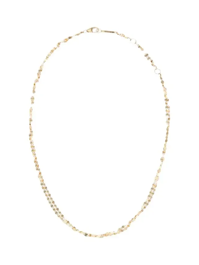 14K Gold Blake Two-Strand Choker Chain Necklace