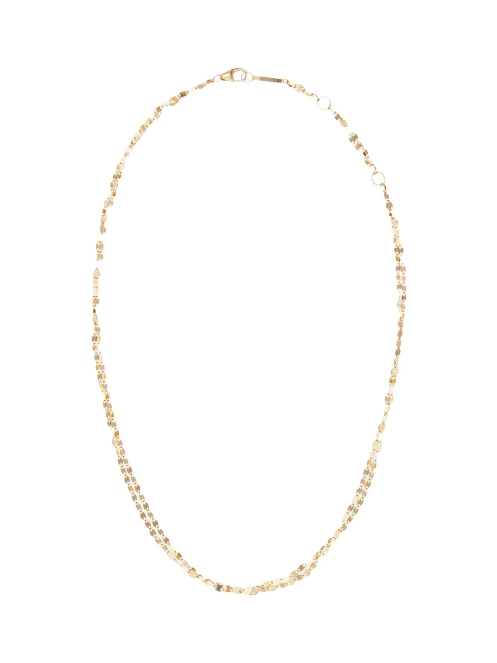 14K Gold Blake Two-Strand Choker Chain Necklace