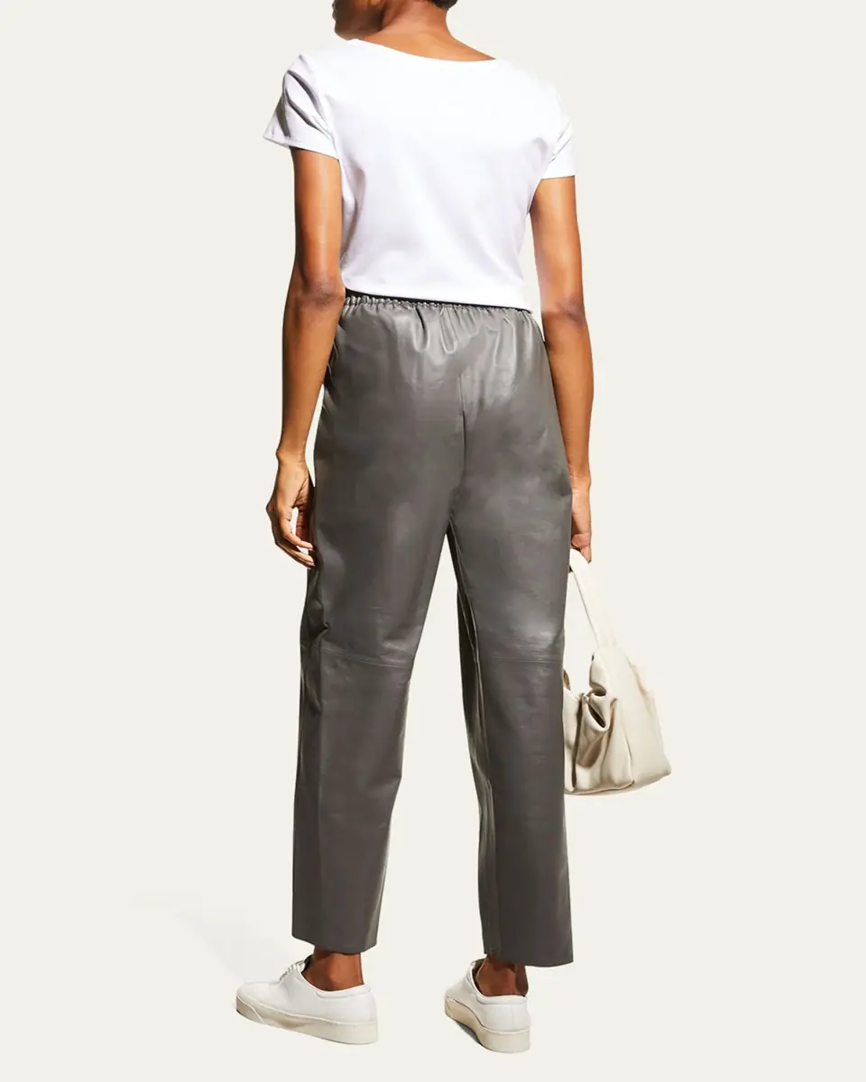 Lafayette 148 New York Cotton-Stretch Basic Tee | Thumbnail 5 Lafayette 148 New York Cotton-Stretch Basic Tee | Thumbnail 5