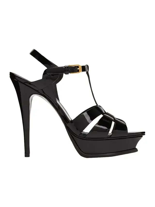 Tribute Patent Platform Sandals