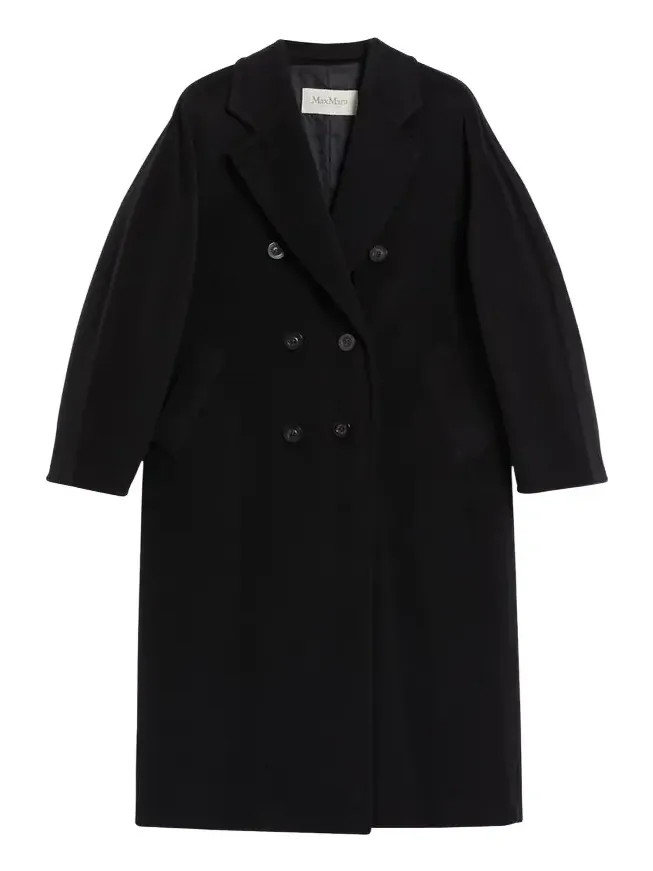 Wool-Cashmere Belted Madame Coat Wool-Cashmere Belted Madame Coat
