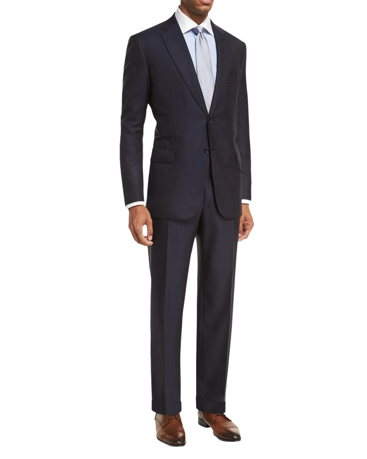 Men's Brunico Solid Two-Piece Suit Men's Brunico Solid Two-Piece Suit
