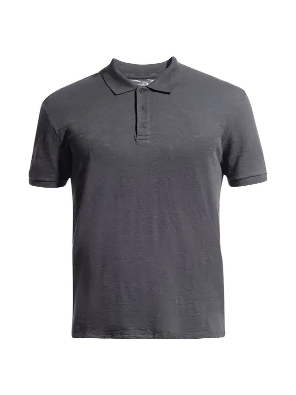 Classic Slub Cotton Polo Shirt