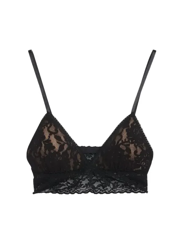 Signature Lace Padded Triangle Bralette