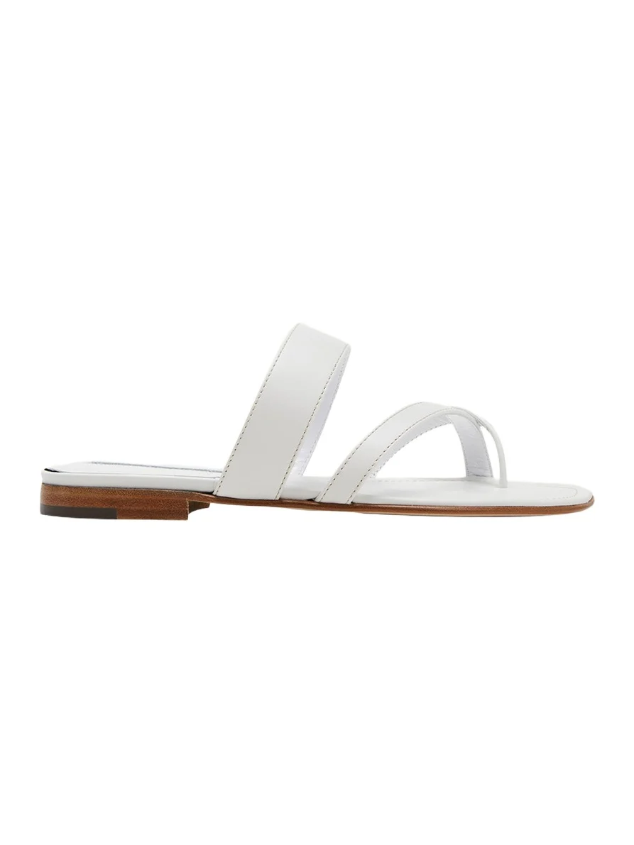 Susa Flat Leather Sandals Susa Flat Leather Sandals