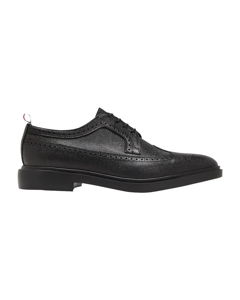 Thom Browne Men's Classic Long Wing Brogue Shoes | Image 1 Thom Browne Men's Classic Long Wing Brogue Shoes | Image 1