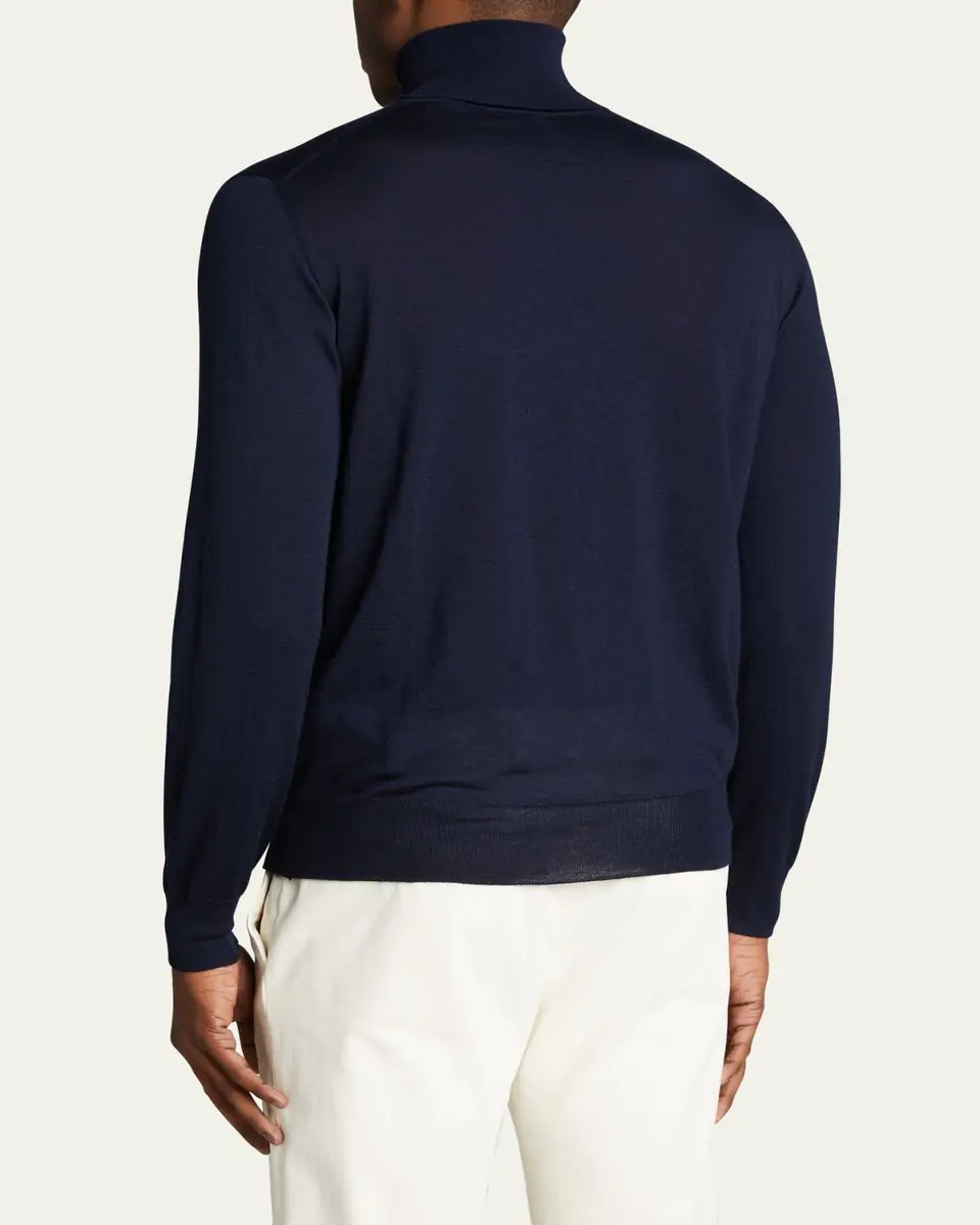 Bergdorf Goodman Men's Cashmere Turtleneck Sweater | Thumbnail 3 Bergdorf Goodman Men's Cashmere Turtleneck Sweater | Thumbnail 3