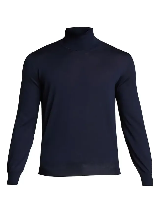 Men's Cashmere Turtleneck Sweater