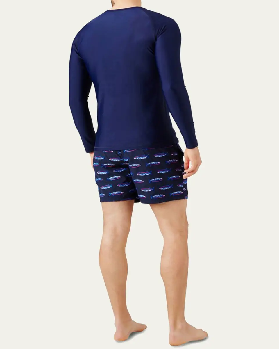 Vilebrequin Men's Crewneck Surf Shirt | Thumbnail 2